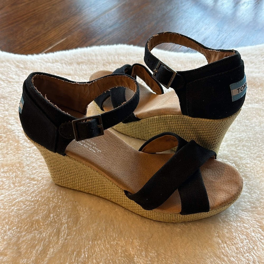Tom’s shoes. (Like new)